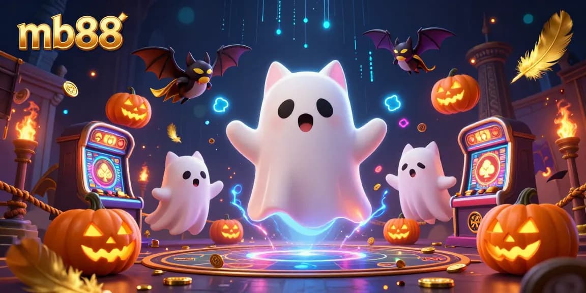 Experience thrilling gaming adventures with mb88 at a haunted casino mansion filled with vibrant slots and rewards.