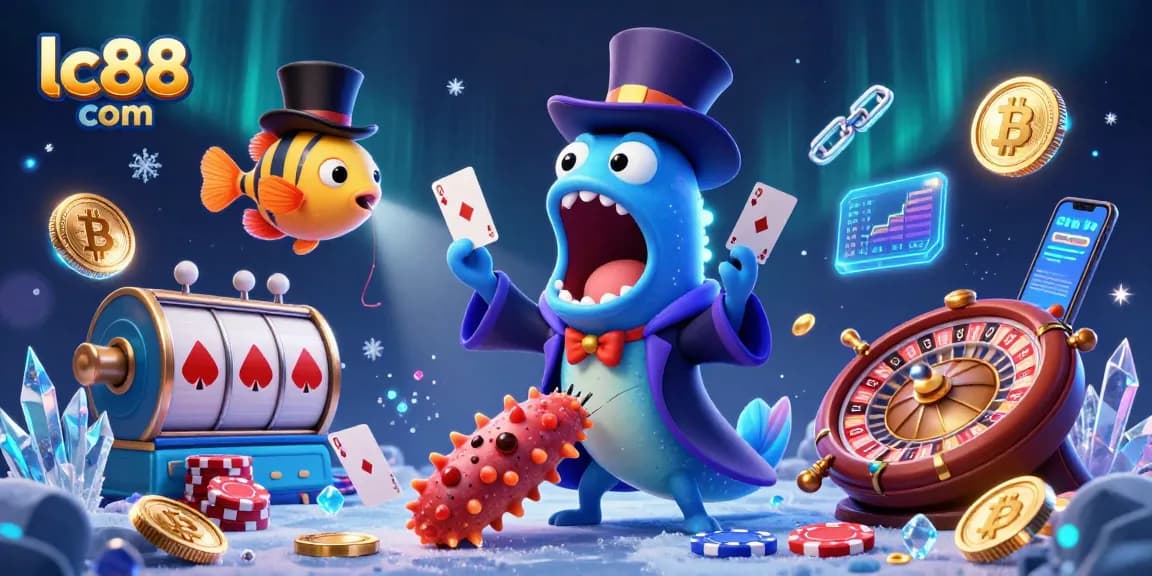 Experience thrilling card tricks in the whimsical world of lc88 com's casino magic showcase.