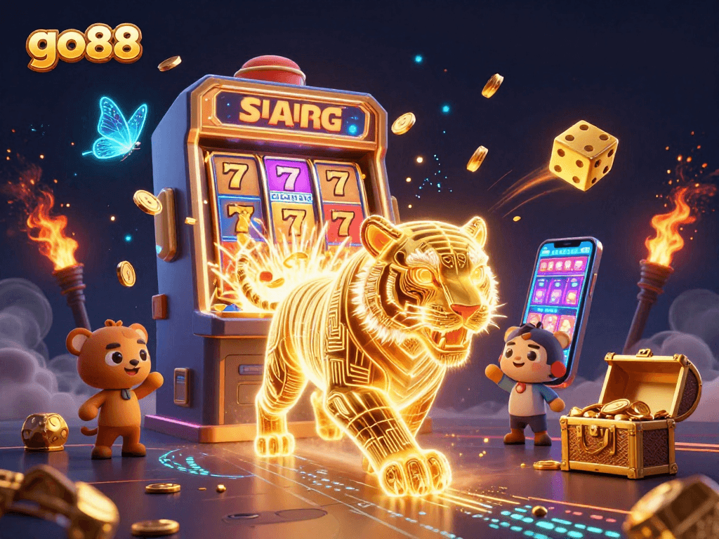 Experience go88's thrilling jackpot with explosive slot machines and interactive casino elements.