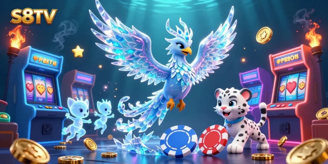 S8TV enhances the gaming experience with vibrant characters and dynamic casino elements.