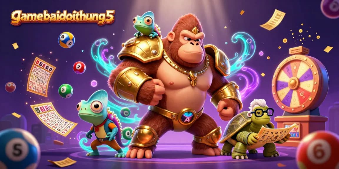 Engage with gamebaidoithuong5’s dynamic casino scene featuring vibrant gambling elements.