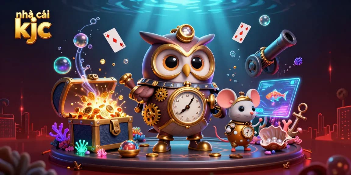 Experience the thrill at nhà cái kjc with a vibrant carnival of games and enchanting characters.