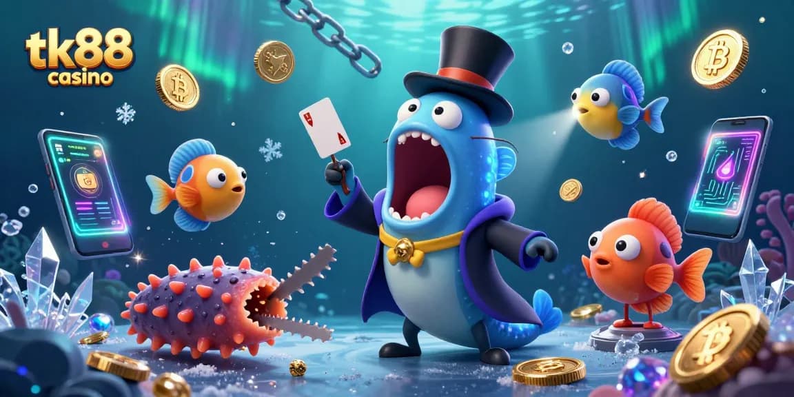Experience thrilling entertainment at tk88 casino with captivating 3D characters and exciting game elements.