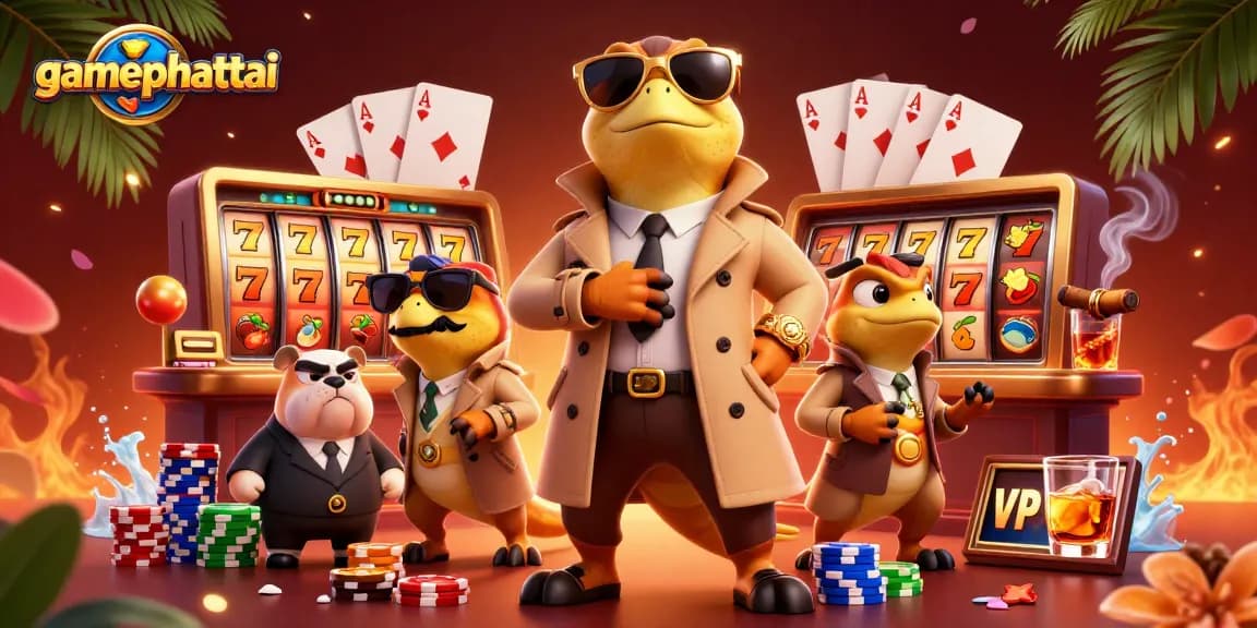 Experience gamephattai thrills with raptors and casino elements in dynamic action.