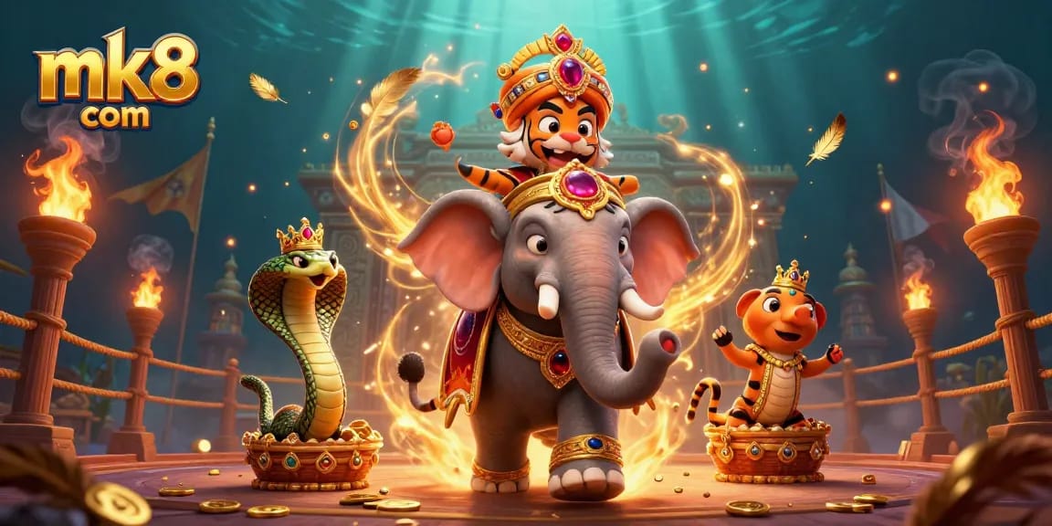 Engage in thrilling games at mk8 com with vibrant characters in a rich casino atmosphere.