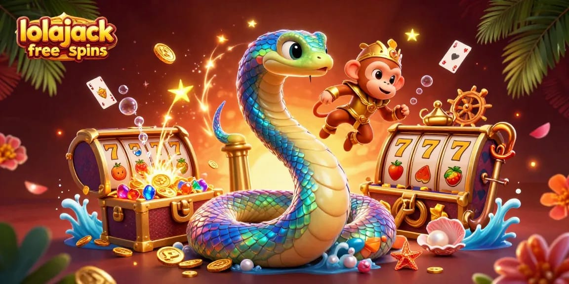 Experience thrilling gaming at lolajack casino free spins with vibrant 3D visuals and dynamic elements.