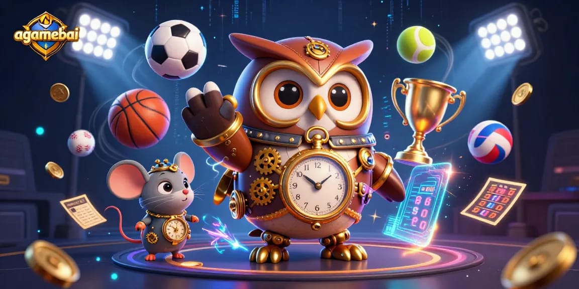 Engage in dynamic opportunities with agamebai's vibrant casino environment featuring 3D characters and gaming elements.