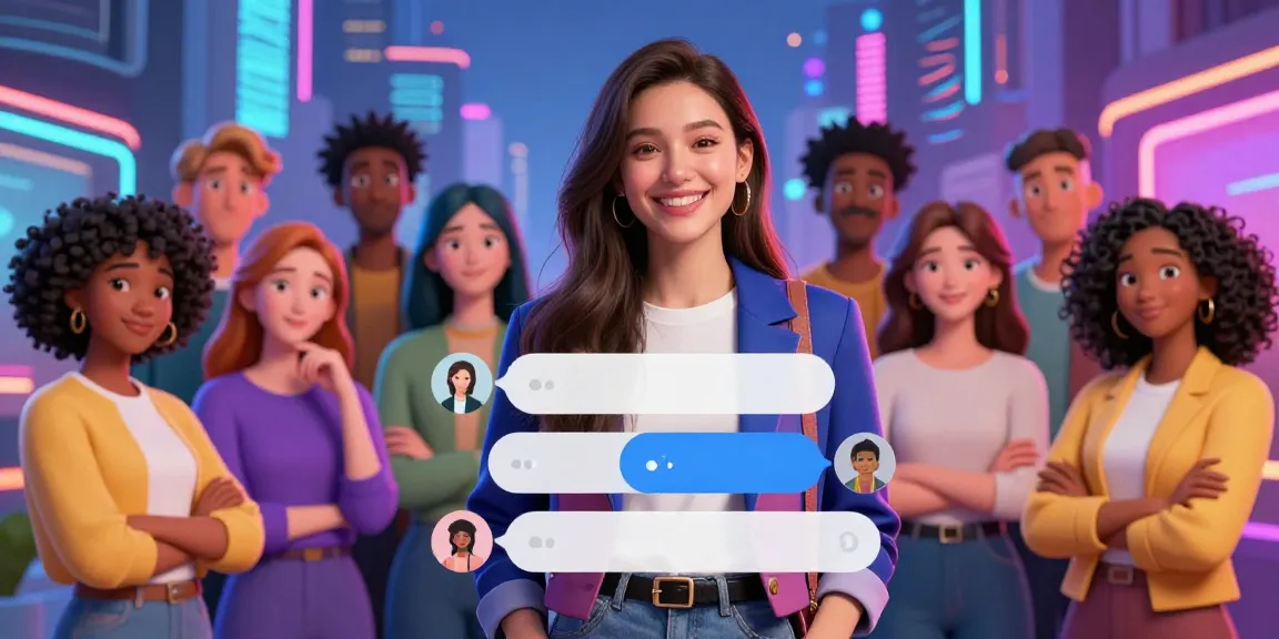 Engaging AI sluts characters showcasing diverse personas in a vibrant, interactive digital landscape.