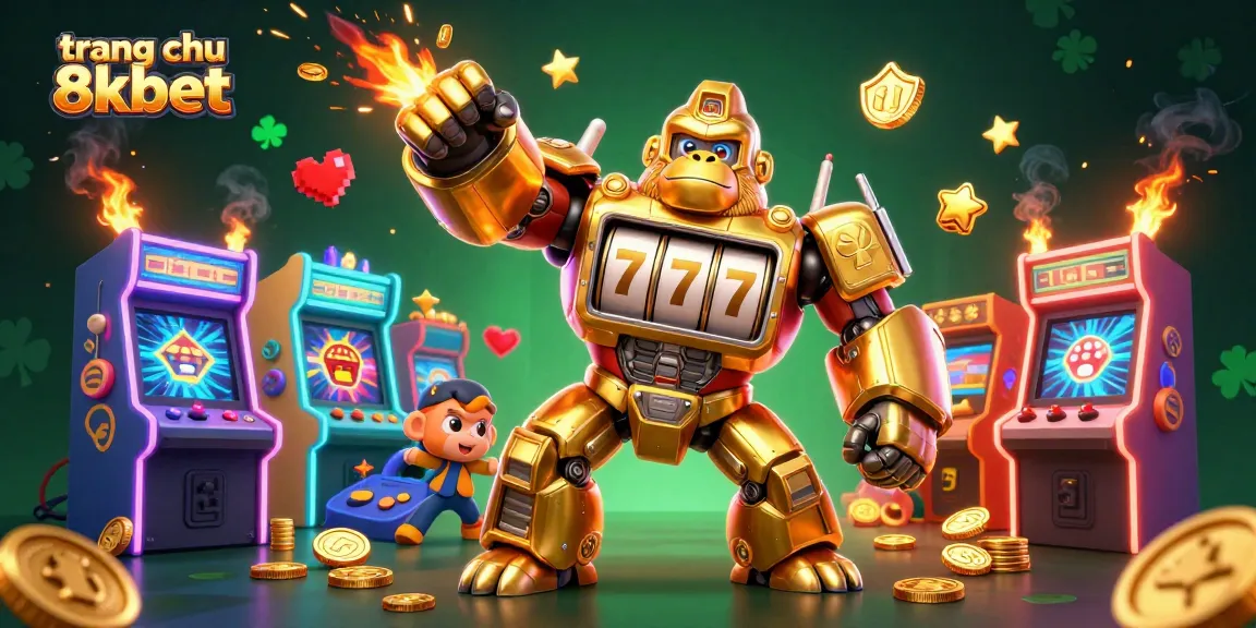 Engage in thrilling gameplay at trang chu 8xbet with vibrant 3D arcade machines and captivating characters.