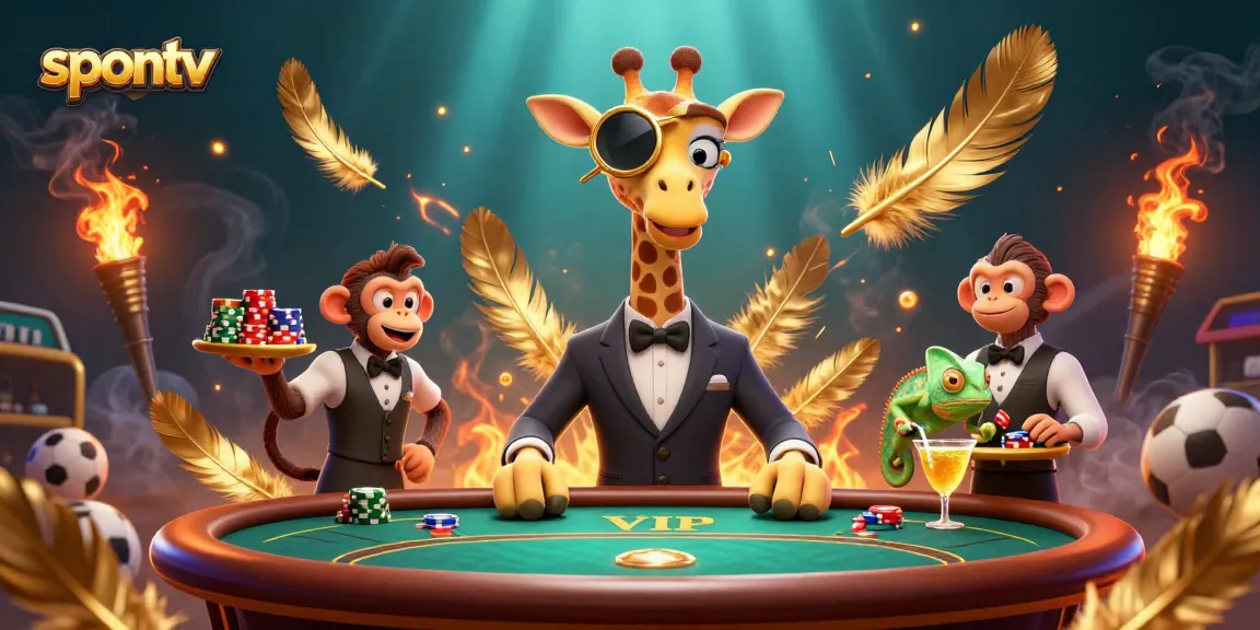 Experience the excitement of spontv with high-quality sports streaming in an engaging illustration.