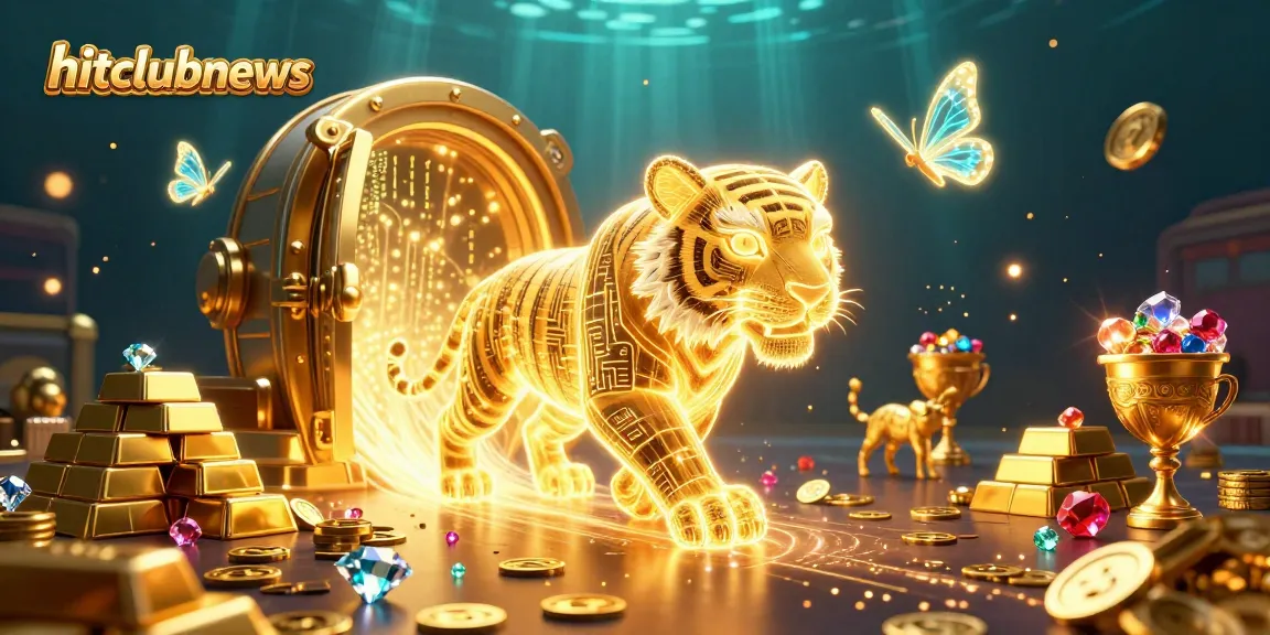 Experience thrilling gameplay at hitclubnews with dazzling golden treasures and vibrant casino elements.