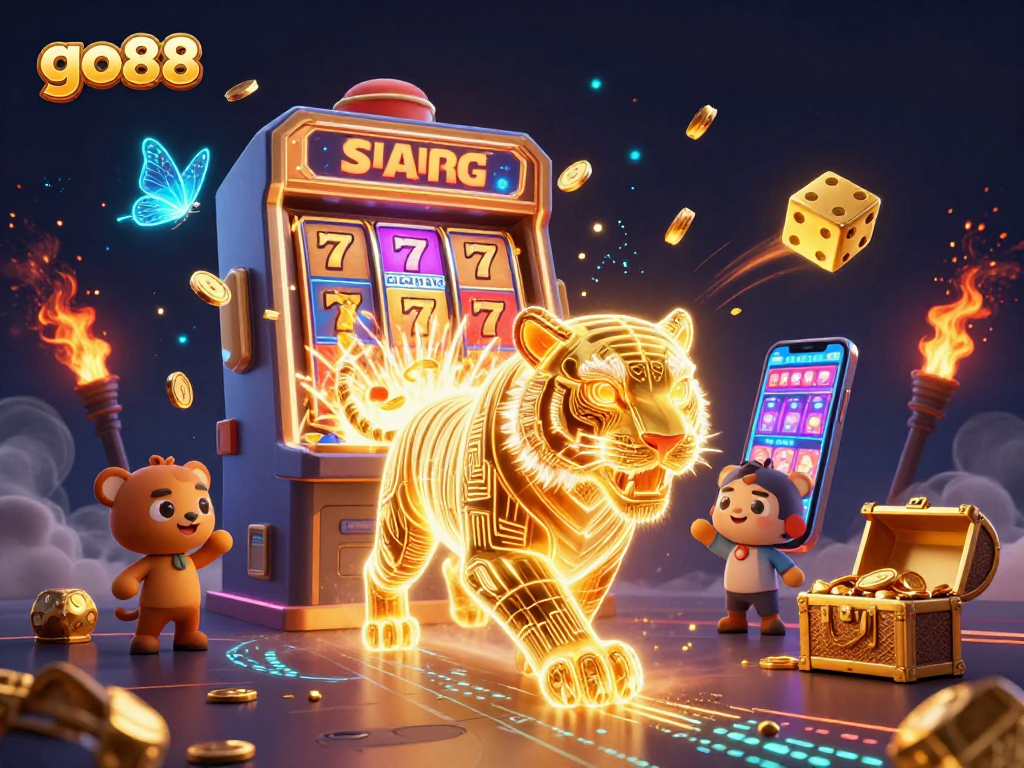 Experience go88's thrilling jackpot with explosive slot machines and interactive casino elements.