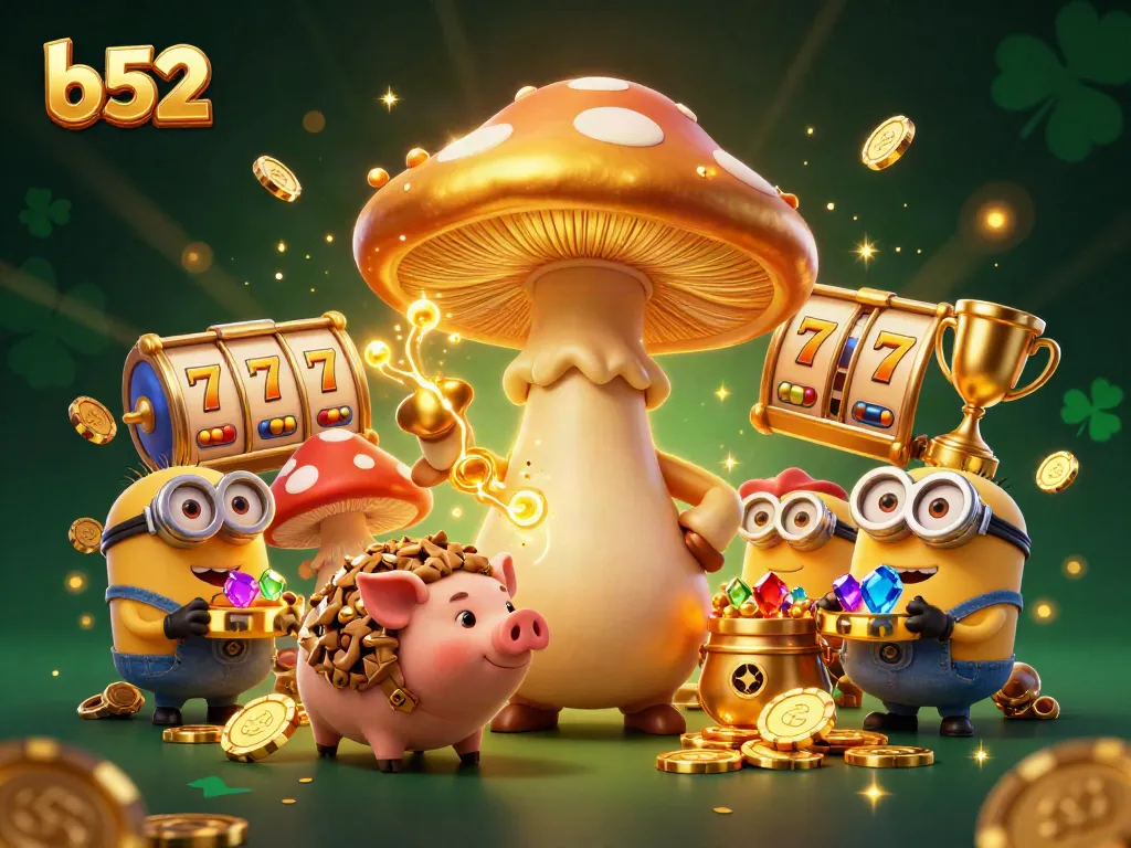 Join the magical adventure with b52 as a wizard transforms the casino experience into gold.