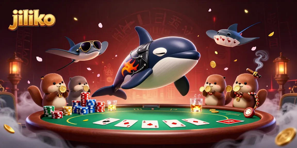 Experience thrilling gameplay at jiliko with vibrant casino action featuring cartoon sea creatures.
