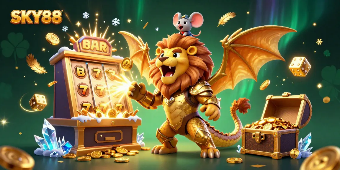 Experience the excitement of SKY88 with dynamic casino elements, games, and jackpots.