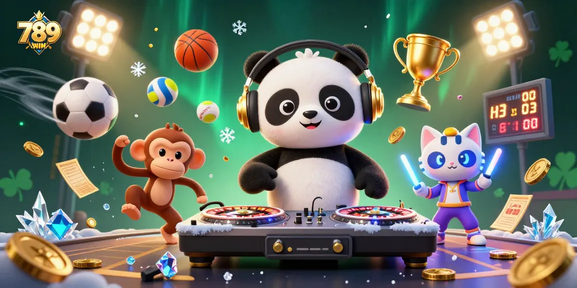 Experience thrilling games at 789WIN with vibrant casino visuals and dynamic action elements.