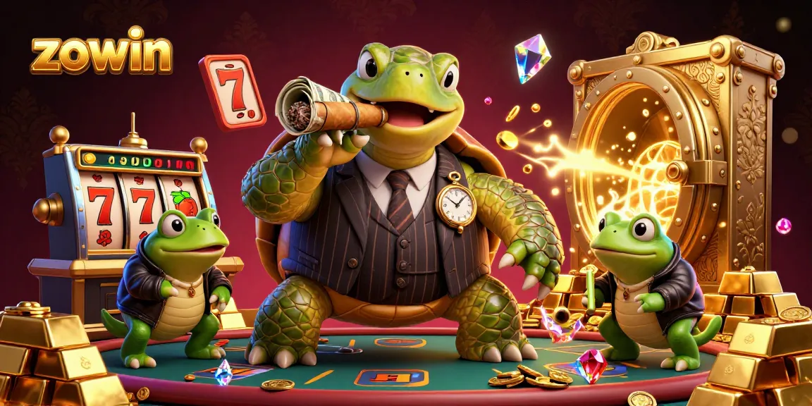 Zowin gamblers experience rich slot victories while exploring golden treasures and vibrant casino elements.