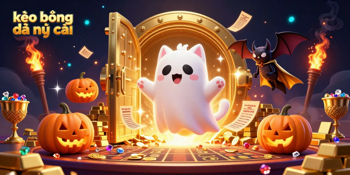 Engage with kèo bóng đá nhà cái while exploring lively sports betting themes in an animated casino scene.