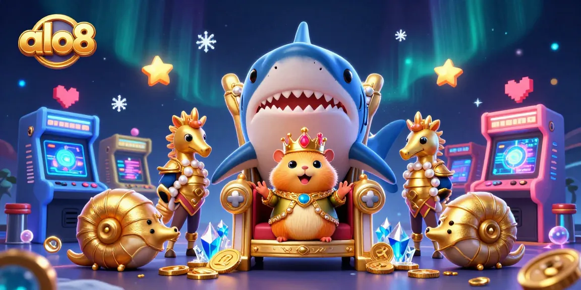 Play thrilling casino games at alo8 with a fierce hamster king ruling over a magical underwater world.