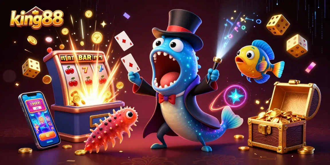 Play winning games at king88 with vibrant casino magic and exciting jackpots.
